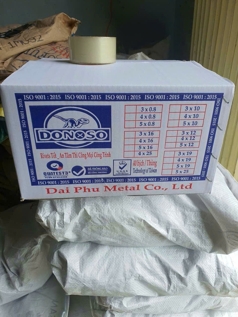 Hình ảnh kho hàng Đại Phú